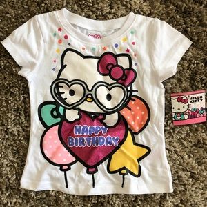 Happy Birthday Hello Kitty T-Shirt
